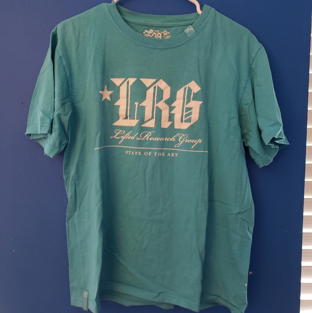 Three LRG shirts